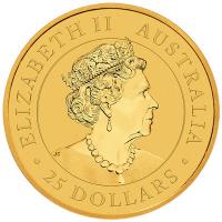 Australien - 25 AUD Knguru 2021 - 1/4 Oz Gold