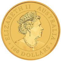 Australien - 100 AUD Känguru 2021 - 1 Oz Gold