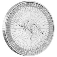 Australien - 1 AUD PerthMint Känguru 2021 - 1 Oz Silber
