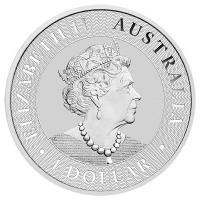 Australien - 1 AUD PerthMint Känguru 2021 - 1 Oz Silber