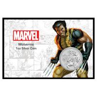 Tuvalu - 1 TVD Marvel Wolverine COMIC Blister 2021 - 1 Oz Silber