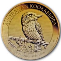 Australien - 15 AUD Kookaburra 2021 - 1/10 Oz Gold