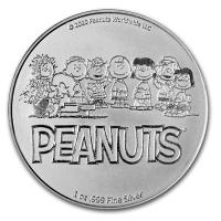 USA - 70 Jahre Peanuts Charlie Brown 2020 - 1 Oz Silber