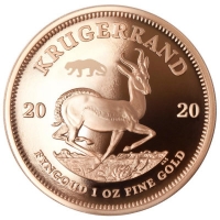 Sdafrika - 51 Rand Big Five Leopard / Krgerrand 2020 - 2*1 Oz Gold Proof Set