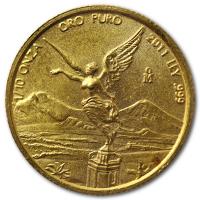 Mexiko - Libertad Siegesgöttin 2011 - 1/10 Oz Gold