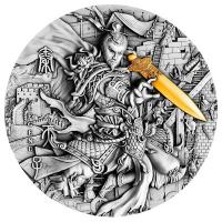 Niue - 5 NZD Chinesische Kaiser: Qin Shi Huang 2020 - 2 Oz Silber UHR