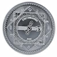 Tokelau - 5 NZD Vivat Humanitas 2021 - 1 Oz Silber