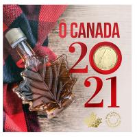Kanada - 3,40 CAD OCanada Set 2021 - Kursmnzensatz