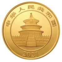 China - 2000 Yuan Panda 2021 - 150g Gold PP