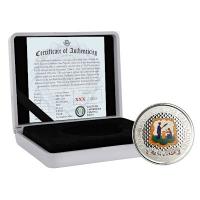 St. Vincent und Grenadinen - 2 Dollar EC8_3 Pax et Justitia PP 2020 - 1 Oz Silber Color