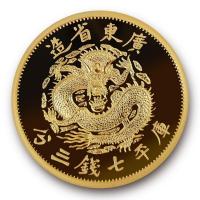 China - (8.) Kwangtung Dragon Dollar Eight Restrike 2020 - 1 Oz Gold