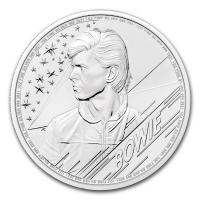 Großbritannien 2 GBP Music Legends David Bowie 2021 1 Oz Silber BU