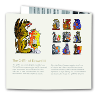 Grobritannien - 5 GBP Queens Beasts The Griffin of Edward III - Mnze Blister