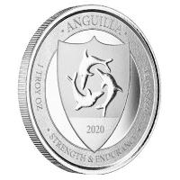 Anguilla - 2 Dollar EC8_3 Coat of Arms 2020 - 1 Oz Silber