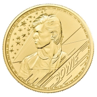 Grobritannien - 100 GBP Music Legends David Bowie 2021 - 1 Oz Gold BU
