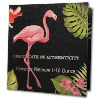 Barbados - 5 Dollar Flamingo 2020 - 1/10 Oz Platin