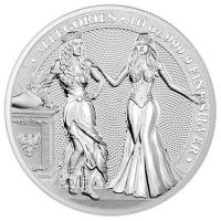 Germania Mint - 50 Mark Italia & Germania 2020 - 10 Oz Silber