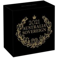 Australien - 25 AUD Sovereign 2021 - 1/4 Oz Gold PP Privy Mark 95
