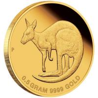 Australien - 2 AUD Knguru MiniRoo 2021 - 0,5g Gold