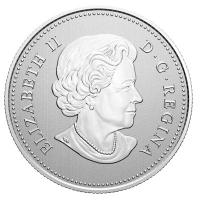 Kanada - 5 CAD Wappen von Kanada 100 Jahre 1921 bis 2021 - 1/4 Oz Silber