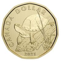 Kanada - 3,90 CAD Sumpfschildkrte 2021 - Kursmnzensatz