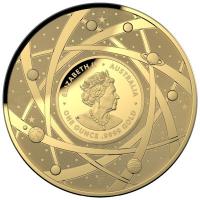 Australien - 100 AUD Earth and Beyond Milchstrae - 1 Oz Gold