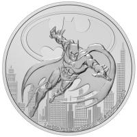 Niue - 2 NZD DC Comics(TM): Batman(TM) 2021 - 1 Oz Silber / nur 15.000!!!