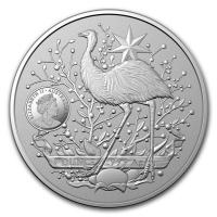 Australien - 1 AUD RAM Australia Coat of Arms 2021 - 1 Oz Silber BU