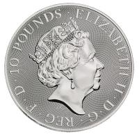Grobritannien - 10 GBP St. Georg der Drachentter (Valiant) 2021 - 10 Oz Silber