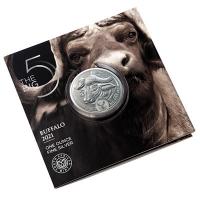 Sdafrika - 5 Rand Big Five Buffalo/Bffel 2021 - 1 Oz Silber