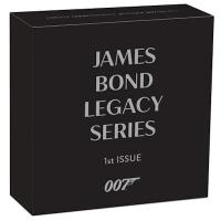 Tuvalu - 1 TVD James Bond Legacy Serie: 1. Ausgabe - 1 Oz Silber PP