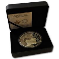 Kanada - 50 CAD 100 Jahre Konfrderation: Schiff - 5 Oz Silber