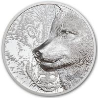 Mongolei - 500 Togrog Mystic Wolf - 1 Oz Silber