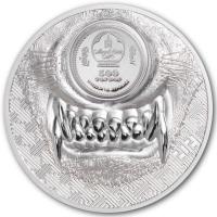 Mongolei - 500 Togrog Mystic Wolf - 1 Oz Silber