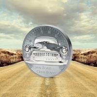 Cook Island - 10 CID Classic Car Open Roads 2021 - 2 Oz Silber