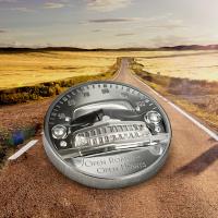 Cook Island - 10 CID Classic Car Open Roads 2021 - 2 Oz Silber