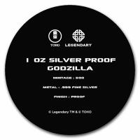 Niue - 2 NZD Godzilla vs. Kong: Godzilla PROOF - 1 Oz Silber PP