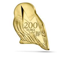 Frankreich - 200 EURO Harry Potter Eule 2021 - 1 Oz Gold PP