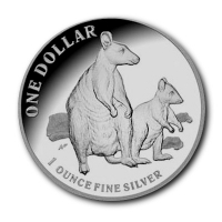 Australien - 1 AUD Silver Kangaroo 2011 - 1 Oz Silber Blister