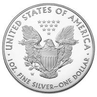 USA - 1 USD Silver Eagle 2021 - 1 Oz Silber PP