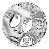 Frankreich - 10 EURO Harry Potter 2021 - Silber PP