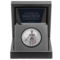 Niue - 2 NZD Star Wars Mandalorian: IG11 - 1 Oz Silber