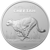 Australien - 1 AUD RAM Zoo: Gepard 2021 - 1 Oz Silber
