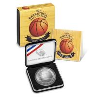 USA - 1 USD Basketball Hall of Fame - Silber BU