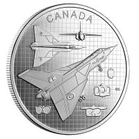 Kanada - 20 CAD The Avro Arrow 2021 - 1 Oz Silber PP
