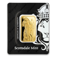 Scottsdale Mint - Erzengel Michael / Archangel Michael - 1 Oz Gold Blister