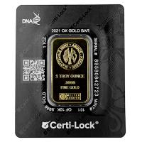 Goldbarren - Scottsdale Lunar Ochse Certi-LOCK - 1 Oz Gold