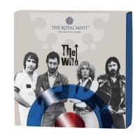 Großbritannien - 1 GBP Music Legends The Who 2021 - 1/2 Oz Silber PP