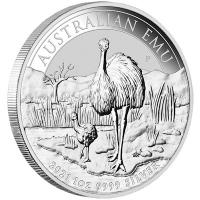 Australien - 1 AUD Emu 2021 - 1 Oz Silber