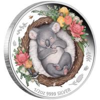 Australien - 0,5 AUD Dreaming Down Under Koala - 1/2 Oz Silber PP Color